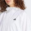 Adidas Hyperglam Wind.Rdy Striped Logo Print Long Sleeve Hooded Jacket Women Outerwear White IS8042
