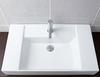 LIXIL INAX Satis Washbasin Pure White (Aqua Ceramic) YL-A558FYB(C)V/BW1