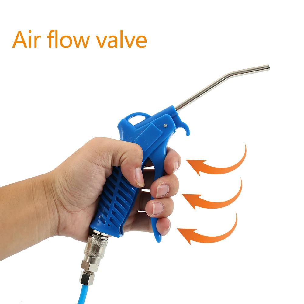 Air Blow Gun Blowing Airsoft Guns Hand Held Pneumatic Cleaning Tool Dust Spray Port Duster Clean Multi-Purpose