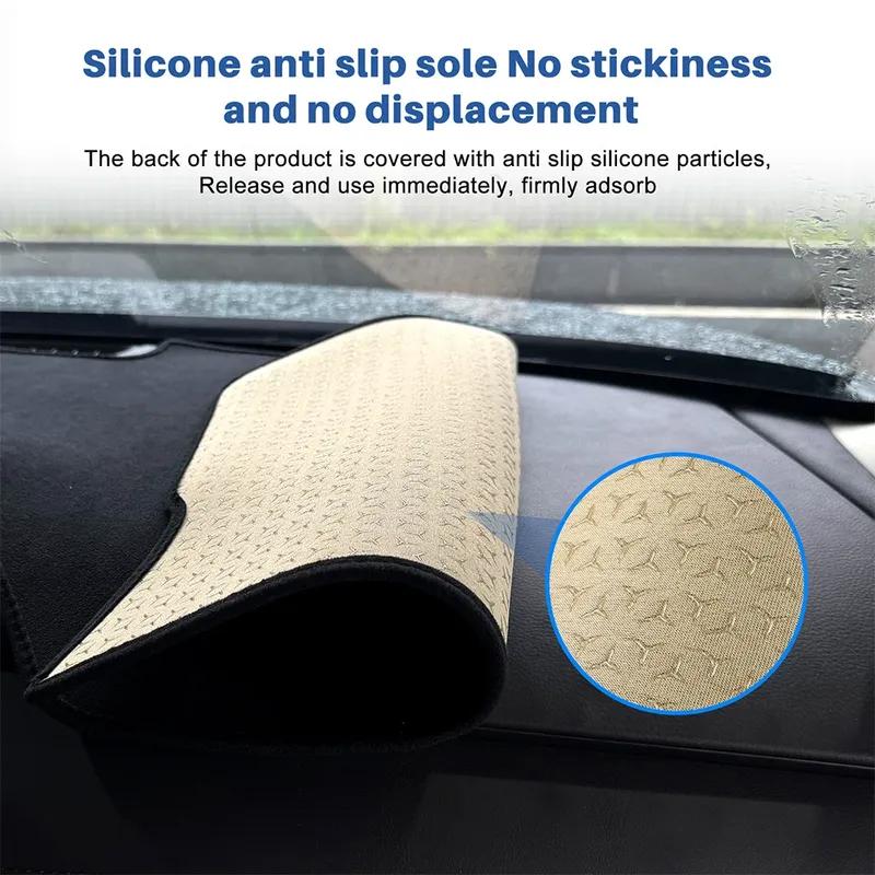 Flannel Dashmat Car Summer Sunshade Dashboard Mat For Mazda 3 Axela 2019 2020 2021 2022 2023 2024 2025 Carpet Pad Accessories