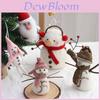 Christmas Snowman Ornament With Festive Scene Decor For Holiday Celebrations