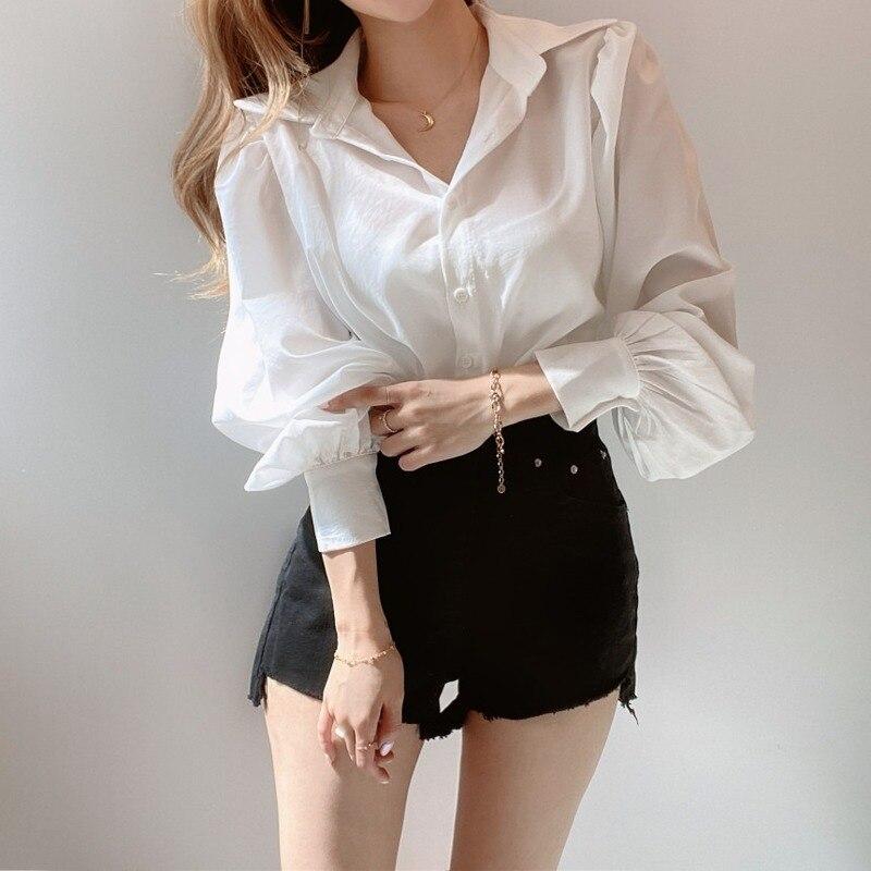 Blusas Blancas Manga Larga Elegantes Online Sale, UP TO 57% OFF |  www.apmusicales.com