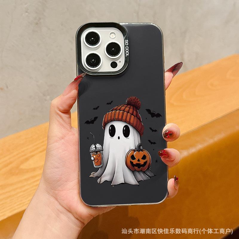 Creative Apple 16PROMAX Cartoon iPhone14PLUS Simple 13PRO Anti-drop 11/12 Mobile Phone Case X/XS