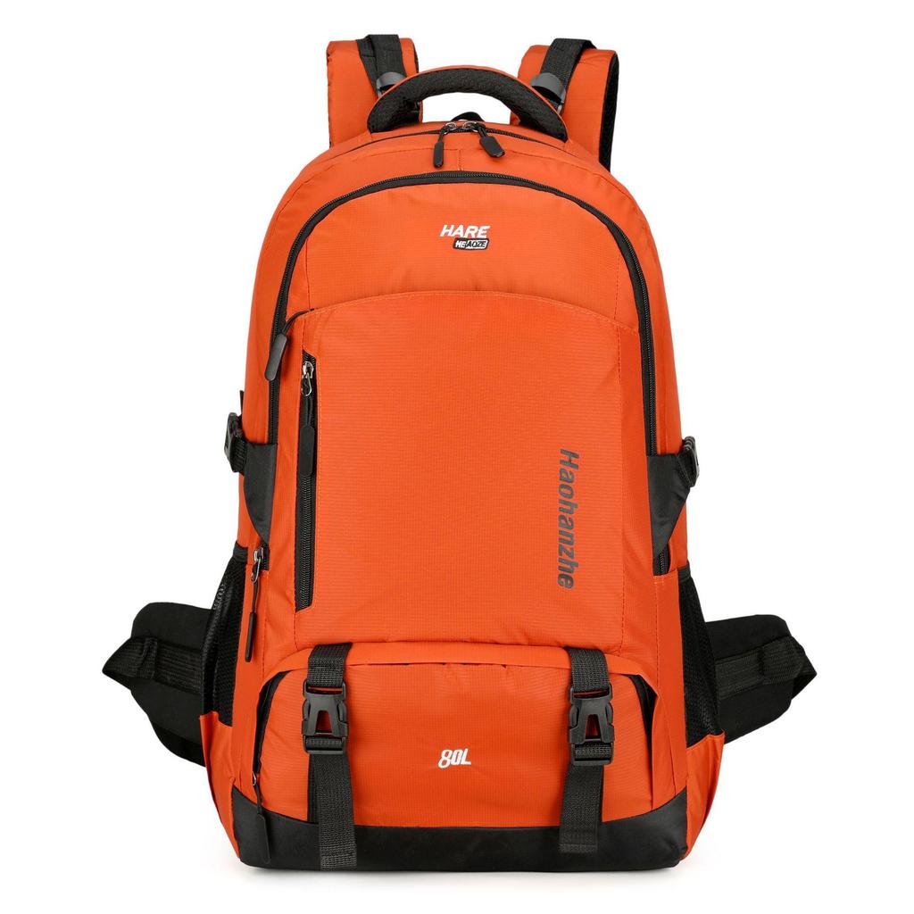 2025 Water-Resistant 80L Nylon Unisex Outdoor Hiking and Mountaineering Backpack