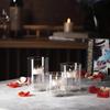 3 Pcs Glass Candle Holder, Home Decoration, Table Decoration, Fireplace Candle Holder