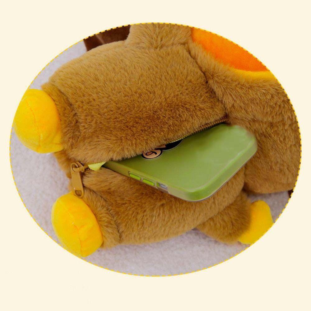 Cartoon Capybara Lulu Doll Toy Cockroach Stuffed Capybara Doll Capybara Doll Plush Doll  Boys Girls