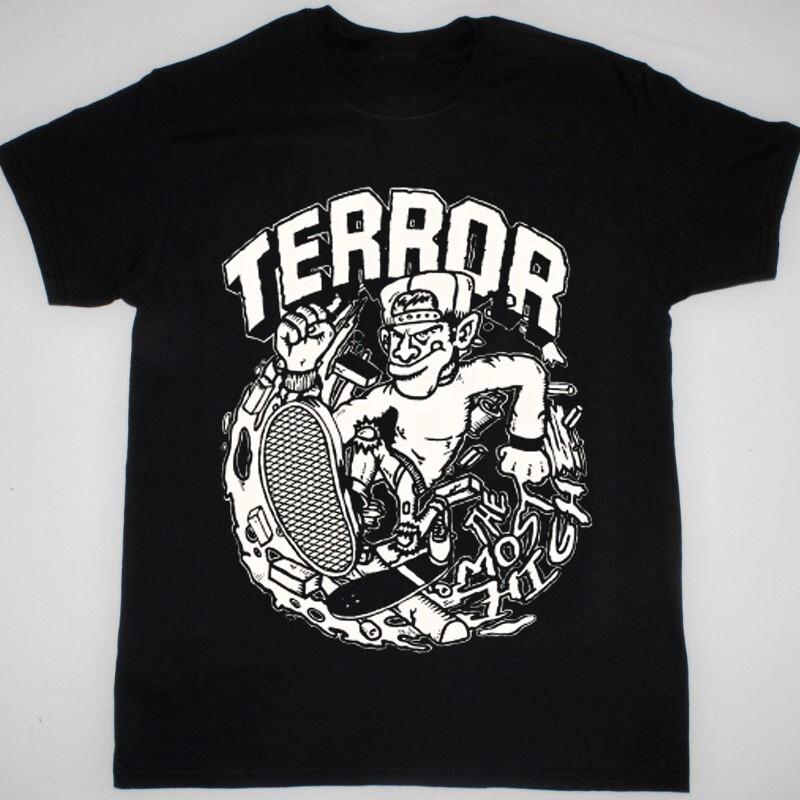 NOVÉ Tričko Terror bandu Dárek Fanouškům Koncertní turné Černé Všechny velikosti