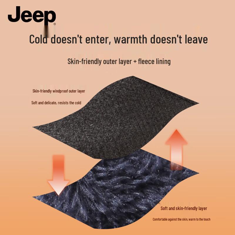 JEEP Men's Winter Warm Touchscreen Gloves