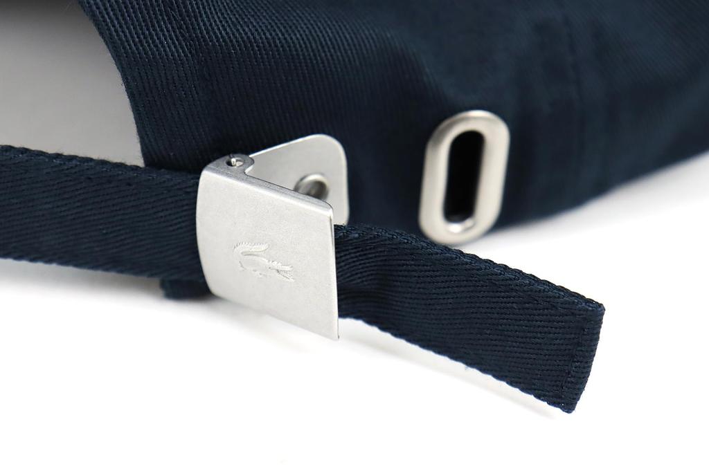 Hat Front Blank 6 Panel Cap Navy [Lacoste] [Official] Men's