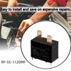 2pcs RF-SS-112DMF Relay Replace for G4A-1A-E-12V 12V 20A 4PINS Relay