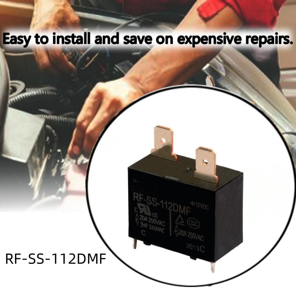2pcs RF-SS-112DMF Relay Replace for G4A-1A-E-12V 12V 20A 4PINS Relay