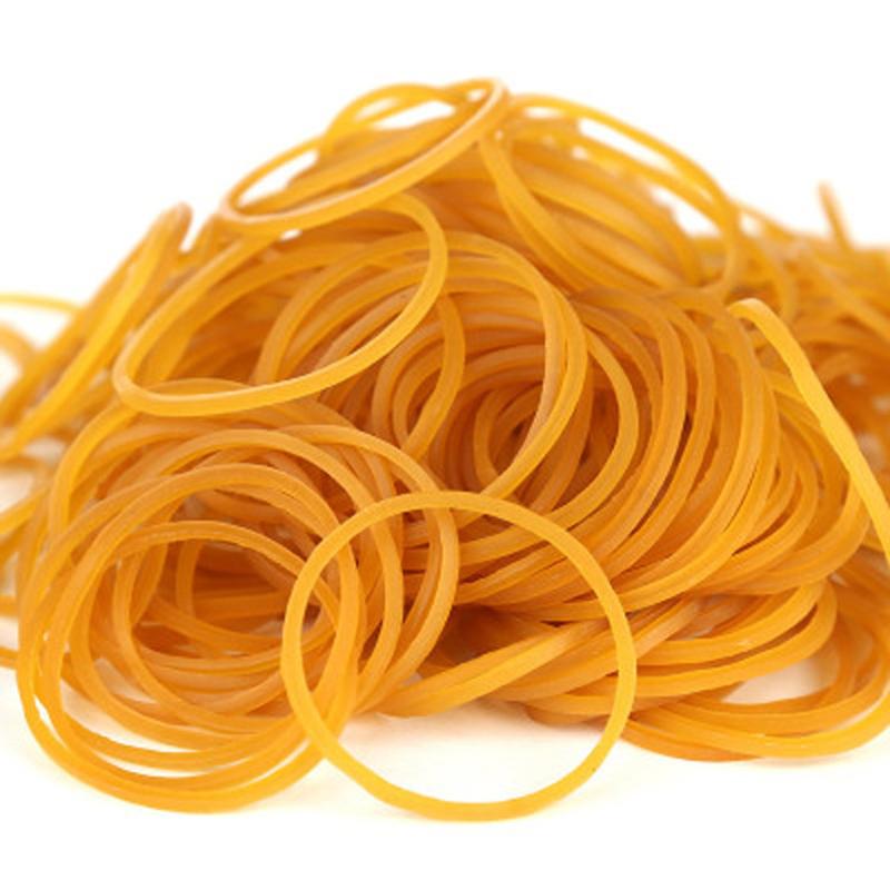 High-elasticity Durable And High-temperature Resistant Yellow Rubber Band Industrial Toys Are Widely Used Set 100/300/666 Pieces