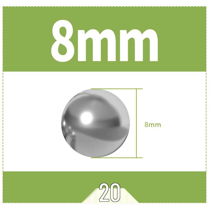 304 Stainless Steel Bearing Balls - Solid Round Bearings (0.5-60mm)