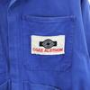EURO WORK 80er Vintage Langarm Arbeitsjacke 42 blau Herren Gebraucht