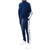 Men's Turtleneck Casual Sportswear Trendy Suit Zipper Jacket Trousers Suit