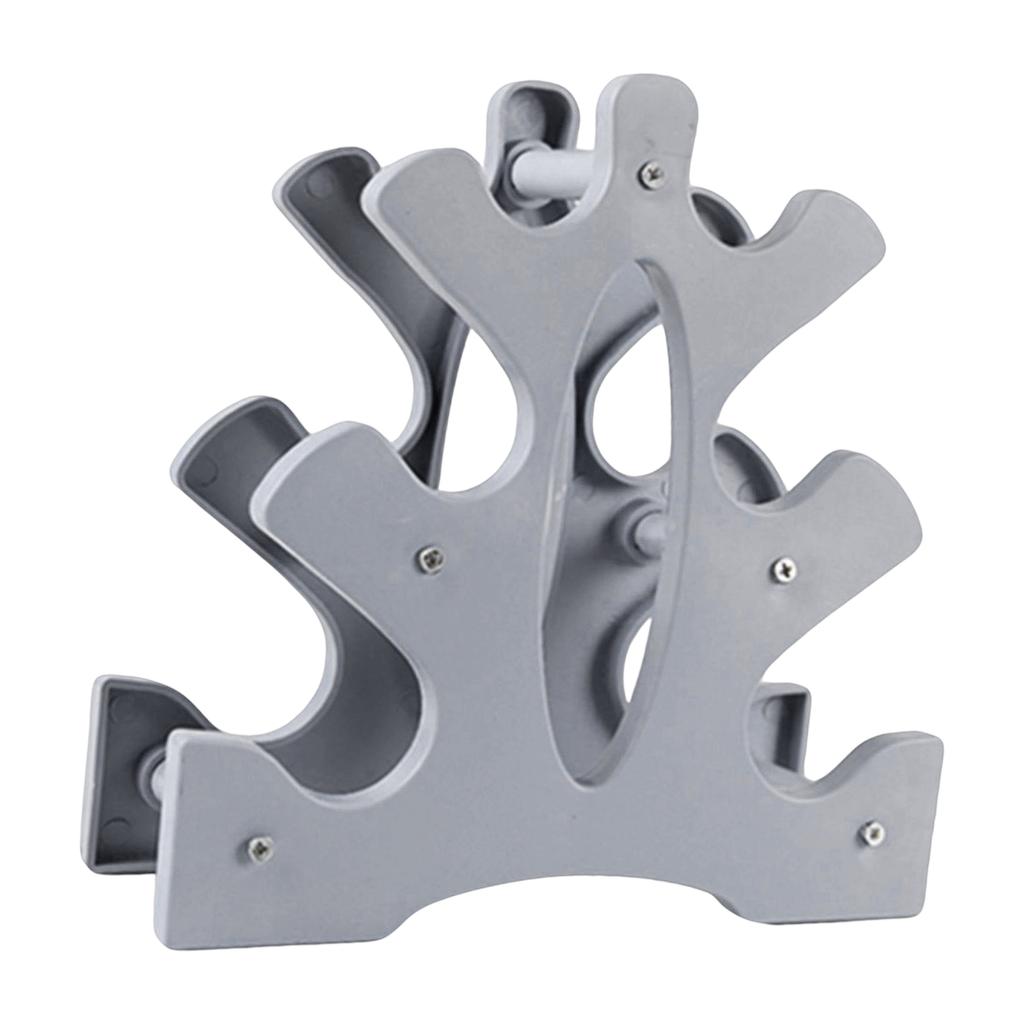 Dumbbell Rack 3 Layer Stand Portable Lightweight Dumbbell Holder Fitness Home Use Universal Weights Dumbbells Vertical Stand