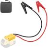 Jumper Cable Clamps For DeWalt 20V Battery Jump Starter, 2.0FT 8AWG Car Battery Jumper Cable With Adapter, Automotive Battery Booster Cable For Tools