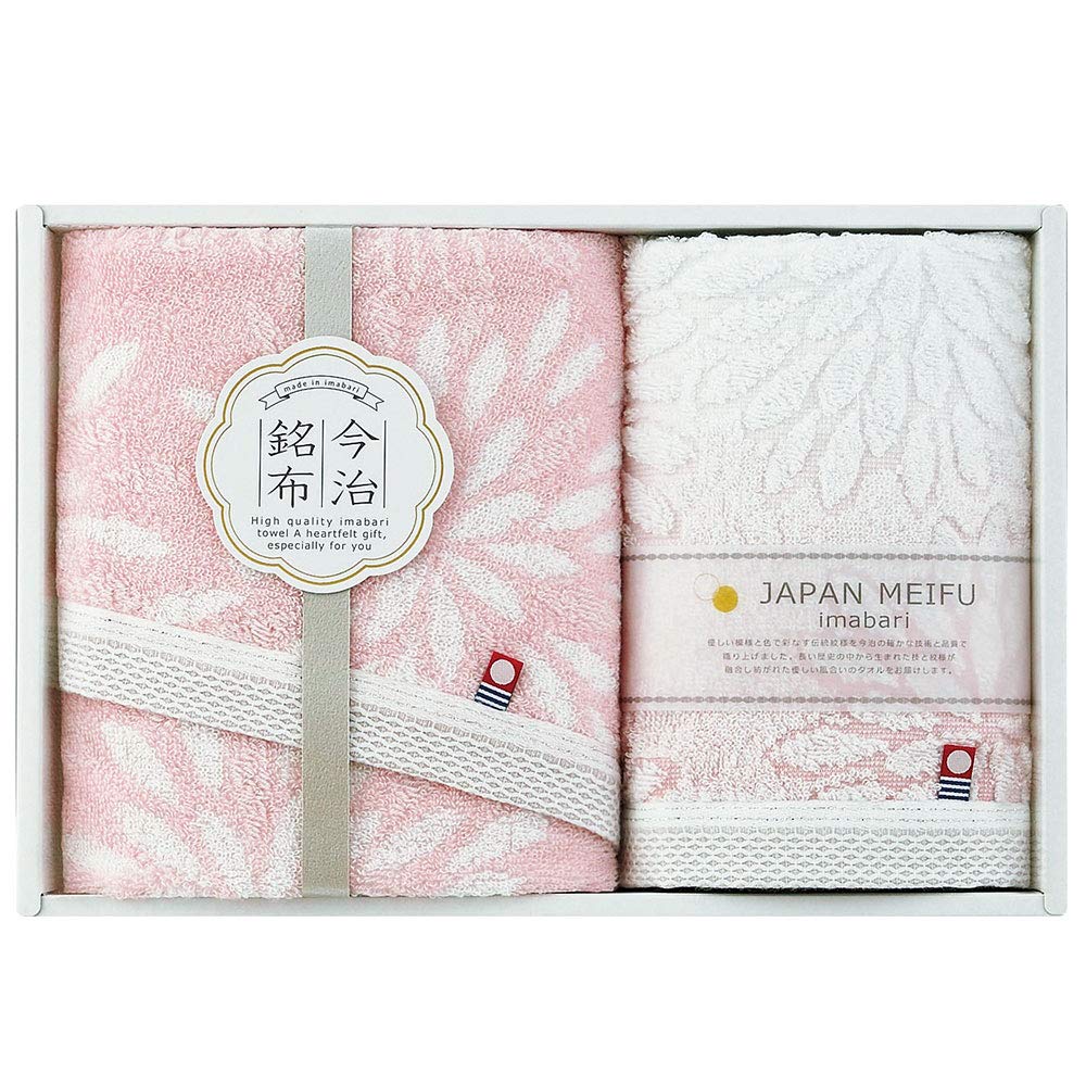 

Showa Nishikawa Imabari Towel Gift Face Towel Wash Towel JAPAN MEIFU Hanagoromo Towel 1 (1 F/T, W/T, Pink) розовый