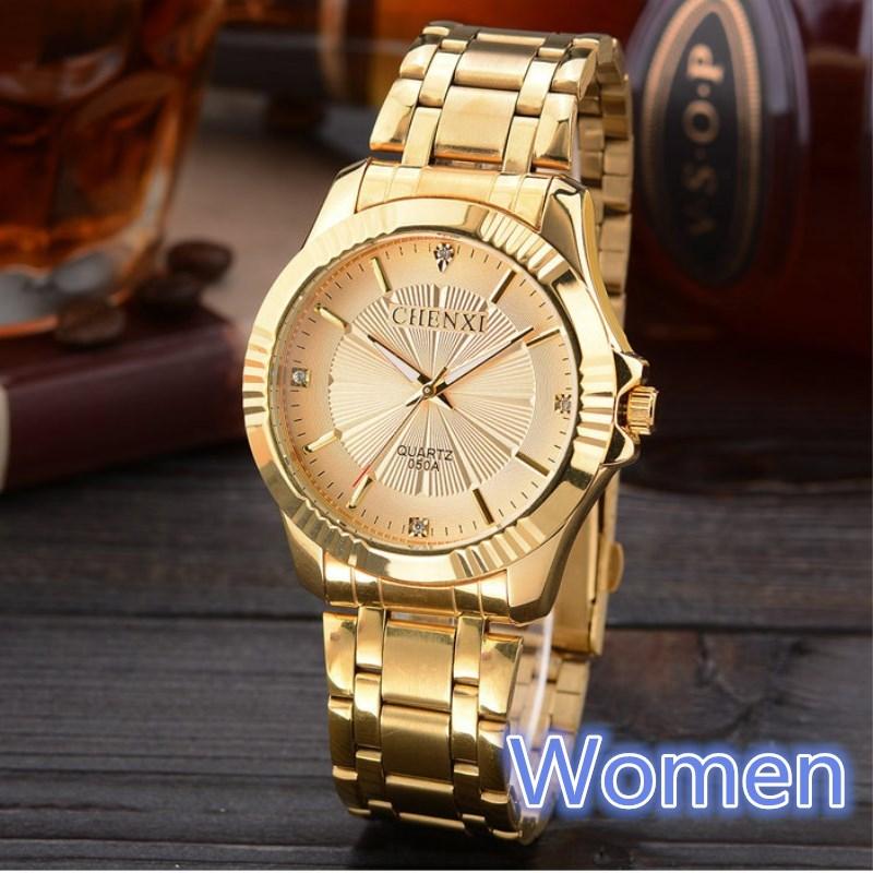 Chenxi Women Watches Luxury Gold Watches Women Stainless Steel Quartz Watches Ladies Watches reloj hombre relogio masculino
