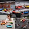 Přeshraniční 1:64 Lamborghini Toyota Slitinový Miniaturní Model Auta Hračka pro Kluky