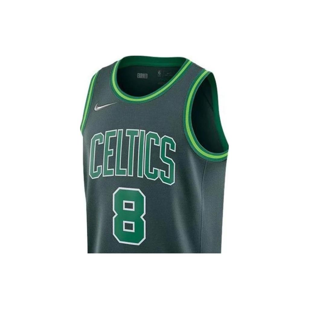 Nike NBA Retro Basketball Jersey Celtics Kemba Walker No. 8 Men Tops Green CN9893-301