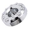 Pair of 19.5in Wheel Hub Center Cap 10 Lug 5C3Z1130NA Replacement for Ford F‑450 F‑550 Super Duty