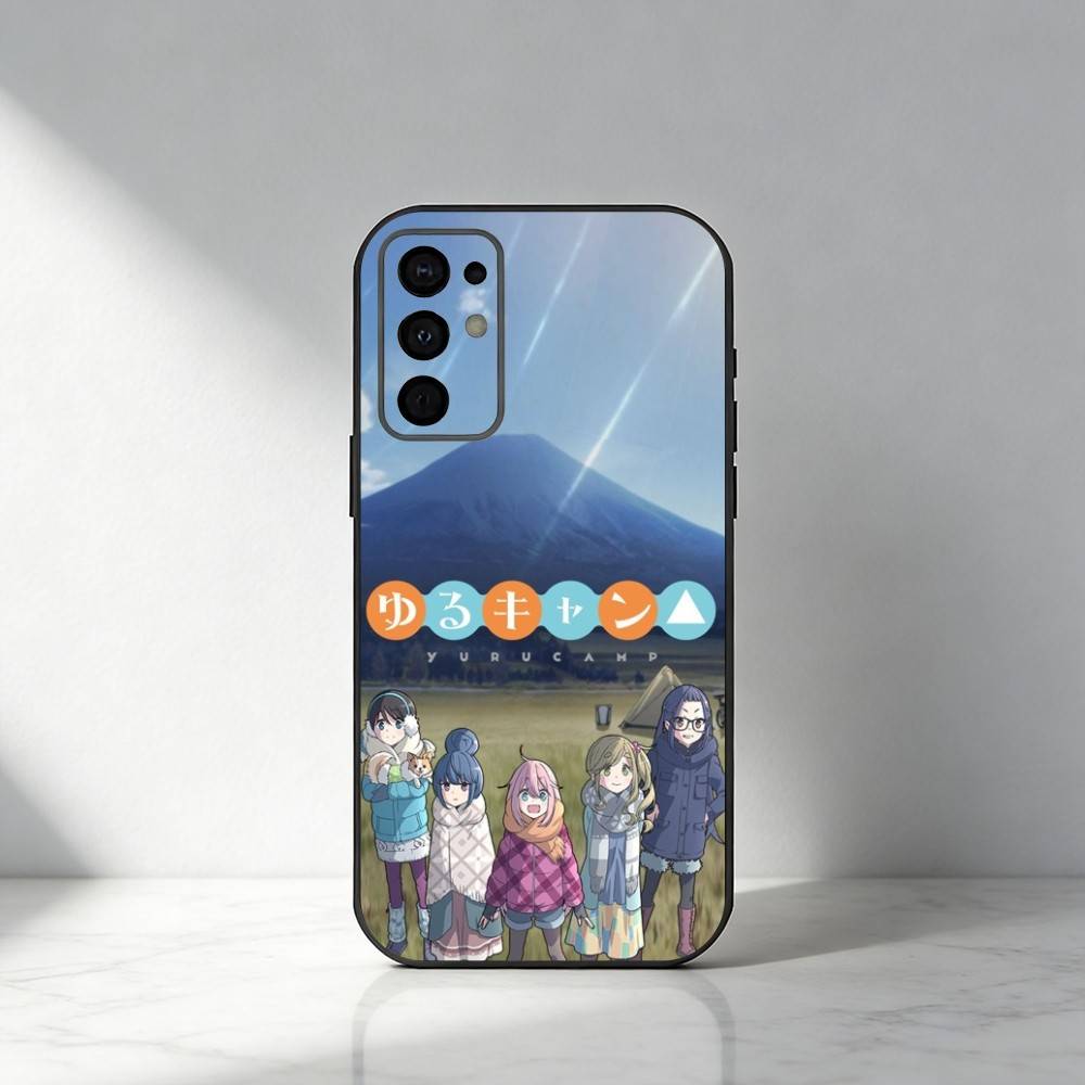 L-Laid-Back C-Camp  Phone Case For Samsung S25,S24,S21,S22,S23,S30,Ultra,S20,Plus,Fe,Note,5G Black Cover