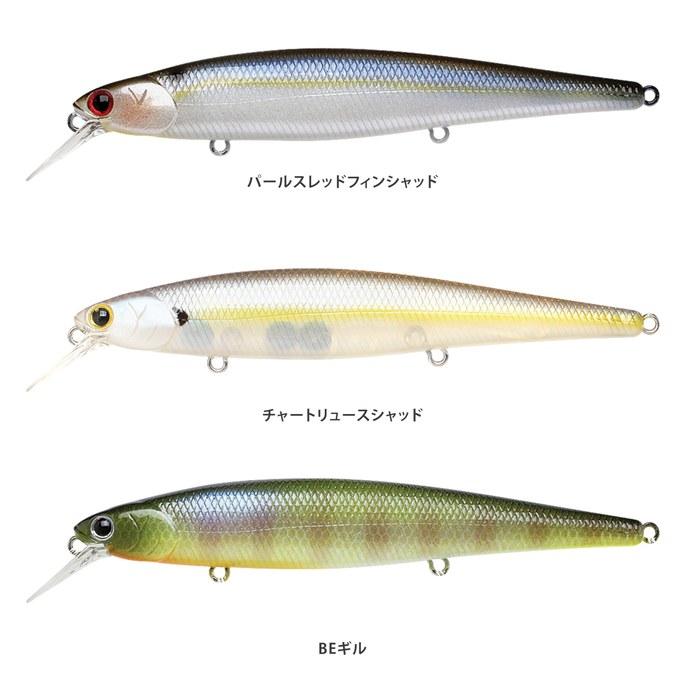 Lucky Craft USA Slender Pointer 112MR - US Standard Color Fishing Lure Minnow (250 Chartreuse Shad)