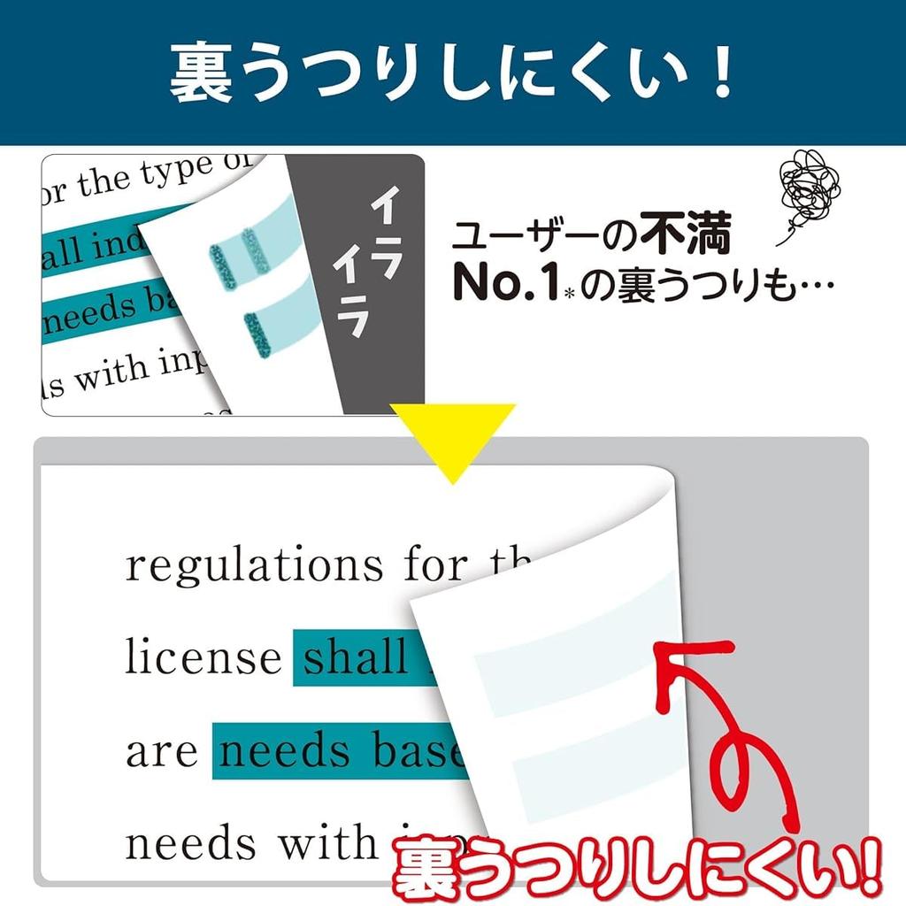 Kokuyo Checkle Memorization Pen Bright Set of 2 Set, Colors,