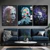 Einstein'ın Rüyası Bir Renk Teorisi Duvar Sanatı Tuval Poster Baskılar modern ev dekorasyonu Duvar Resimleri için Oturma Odası Dekor