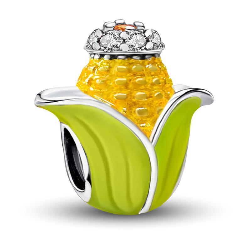 

Copper Warm Maple Leaf Squirrel Golden Autumn Series Bead Fit Diy Bracelet Making Gift Of High Quality Jewelry