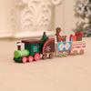 Cartoon Christmas Wooden Train Deer/Lollipop Xmas Gifts Train  Holiday Party