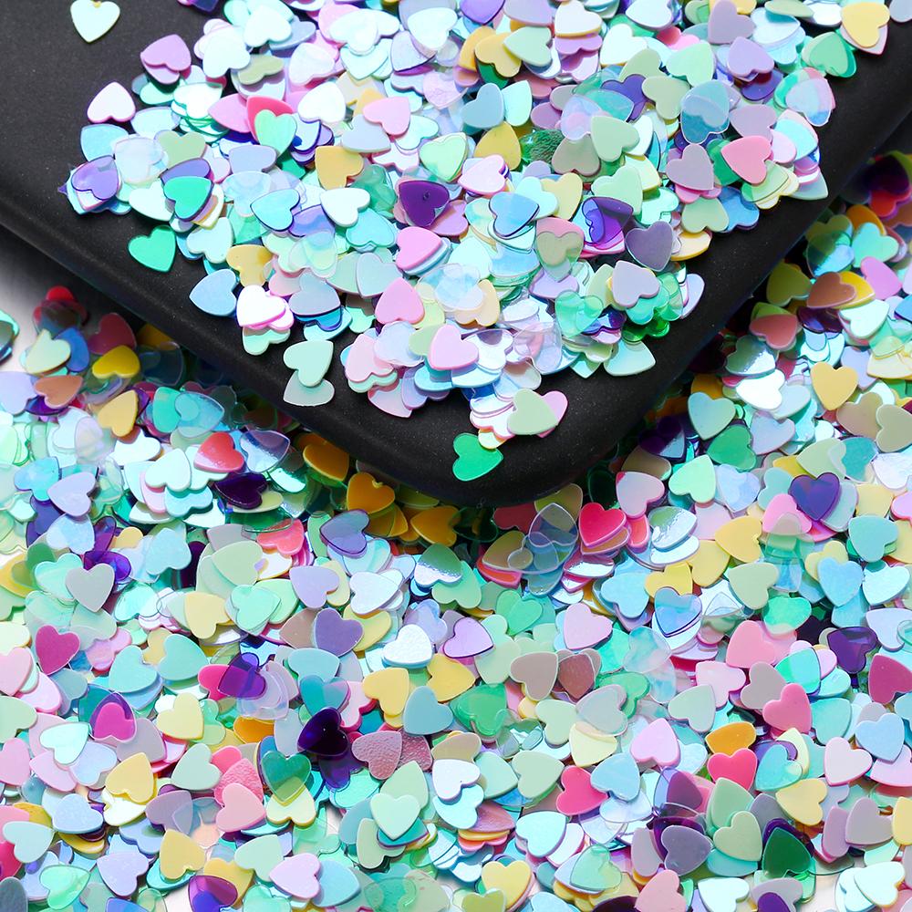 10g Butterfly Rabbit Laser Glitter Sequins Epoxy Resin Paillettes Heart Stars Sequin For DIY Epoxy Resin Crafts Nail Art Decor