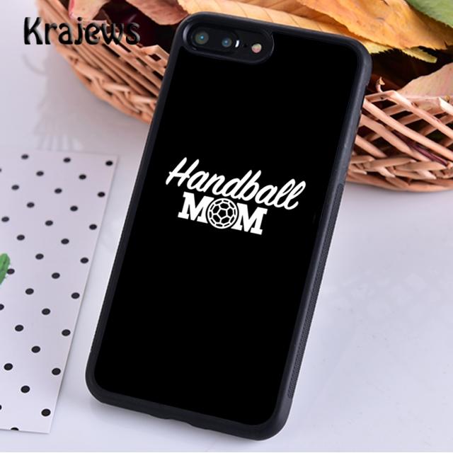 Krajews Handball Mom Player Handballer Mother Phone Case Cover For iPhone 17 Air 16 15 14 plus 11 12 13 pro max
