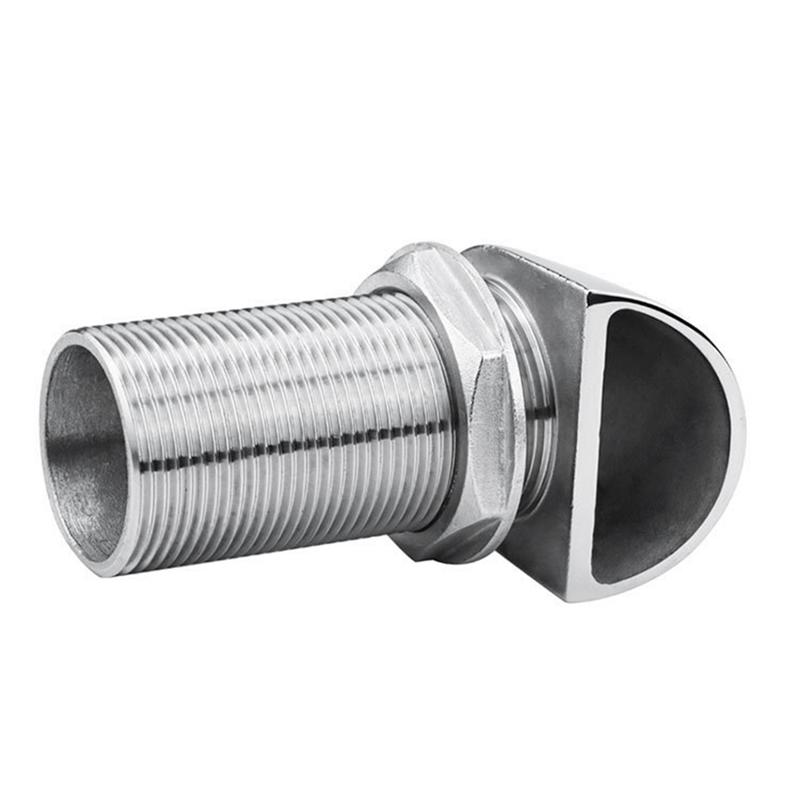 Universal Air Hole 316 Stainless Steel Shell Vent Oil Tank Ventilation Exhaust Valve 1/2" For Yacht RV Boat