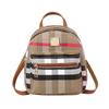 Women's Bag New Trend Fashion Plaid Printing Backpack Multi-functional Small Backpack Women's Oblique Span Bag