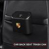 Car Vehicle Case Storage Box Black ABS Square Pressing Trash Can For Porsche Cayenne Macan 911 Gt3 918 928 944 968 Boxster Panamera