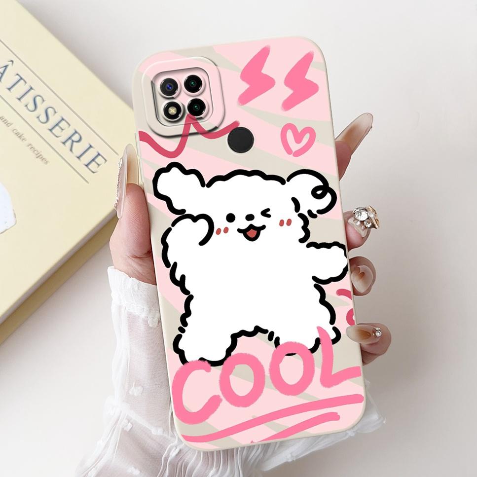 New For Xiaomi Redmi 9C 6.53" Case Cartoon Panda Soft Silicon Back Cover For Redmi 9C NFC lovely Animal print Phone Case Funda