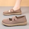 summer new women's shoes lightweight flat polyurethane mother shoes wear-resistant versatile breathable casual shoes women's shoes
