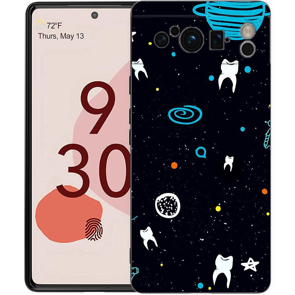 

Dentist Tooth Pattern Phone Case Cover for Google Pixel 8 7 6 7A 6A Pro 5G Shockproof Silicone Soft 8 Pro 5G Shell Capas Coque Pixel 7 Pro 5G