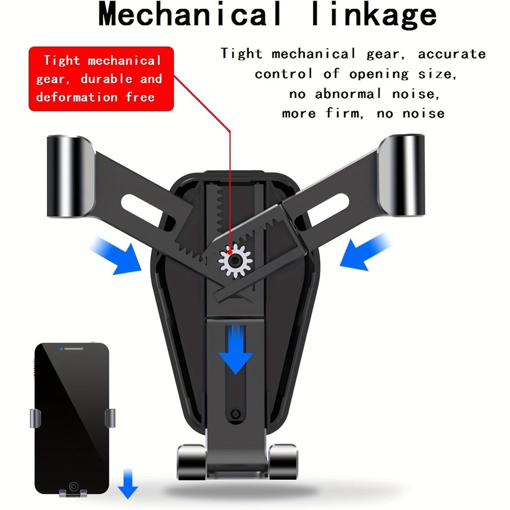 Car Air Vent Phone Mount, Stable & Secure,360°Rotation,Case Friendly,Compatible for All iPhone Series and 4-7 Inches Cellphone