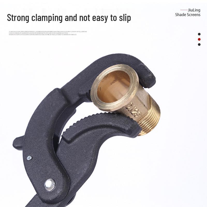 Large Opening Self-Locking Quick Pipe Wrench