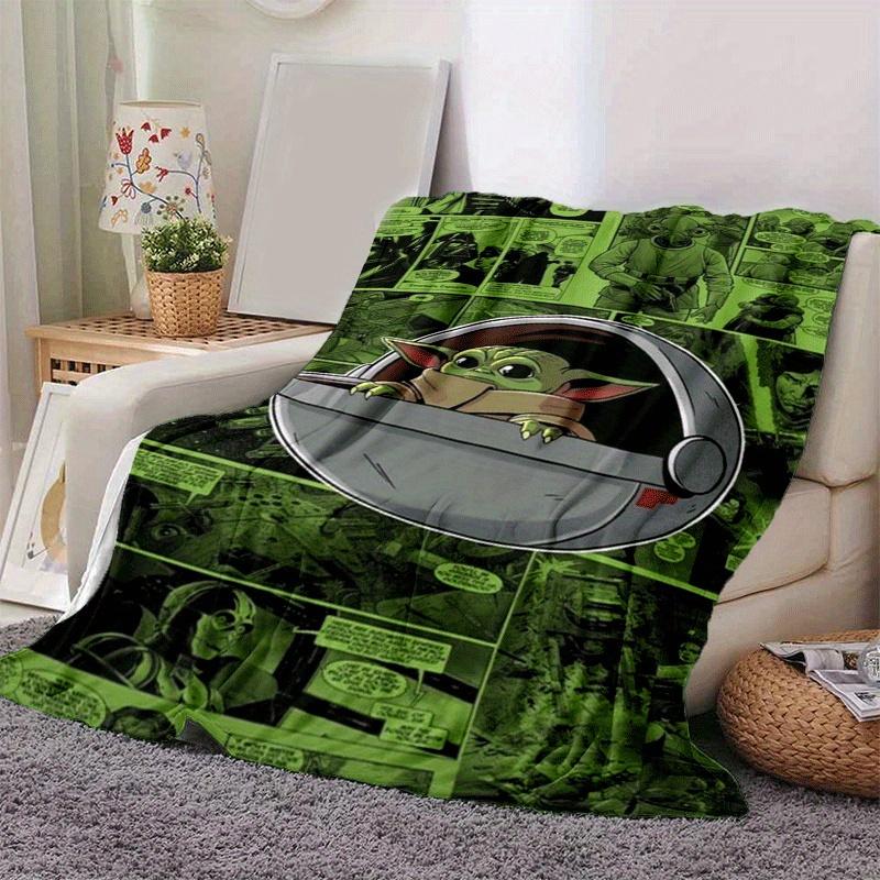 1pc Star Wars Printing Blanket - Soft, All-Season Throw for Living Room, Bedroom,Personalized Gift with Adorable Cartoon Design