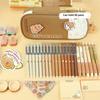 Zipper Capybara Stationery Bag Durable Cartoon Pencil Pouch ins Capybara Pen Bag  School Supplies