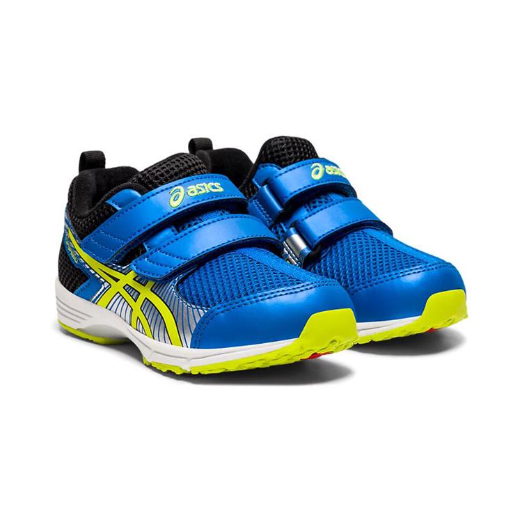 Asics Comfortable Low top Kids' Running Shoes Blue Yellow Silver Children Aged 3 7 Years Old 1144A174-402