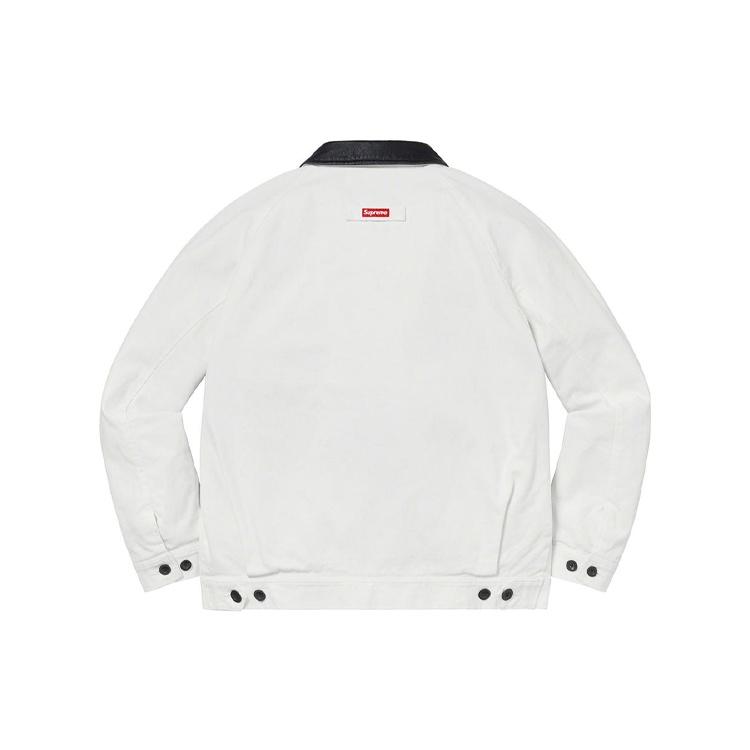 Supreme FW20 Week 9 Leather Collar Work Jacket 'Multicolor' Men's SUP-FW20-228