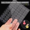 Transparent Double-Sided Adhesive Tape Traceless Nail Display Board Paste Practice Fixing Base Jelly Glue Manicure Tool