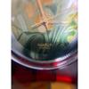 Used Swatch watch botanical pattern analog working item