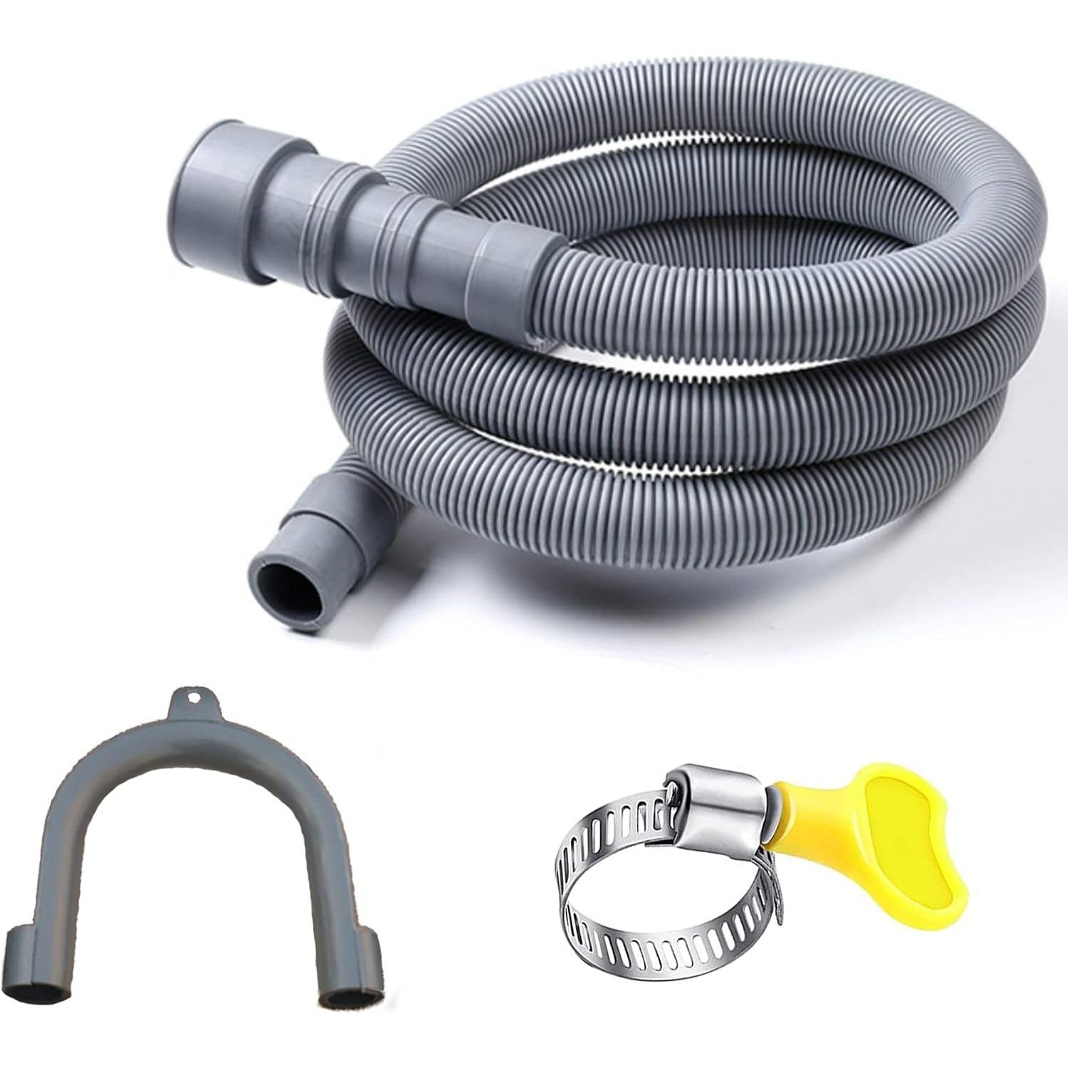 Universal Washing Machine Drain Hose Flexible Dishwasher Drain Hose Extension Kits Corrugated Washer S001