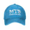 Mountain Bike Vintage MTB Summer Autumn Cap For Unisex Women Ponytail Baseball Cap Hip Hop Hats Denim Outdoor Casquette